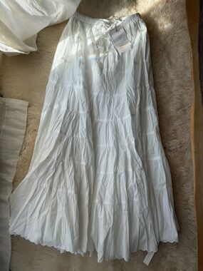 NWT Christy Dawn Darby skirt in Alabaster XS